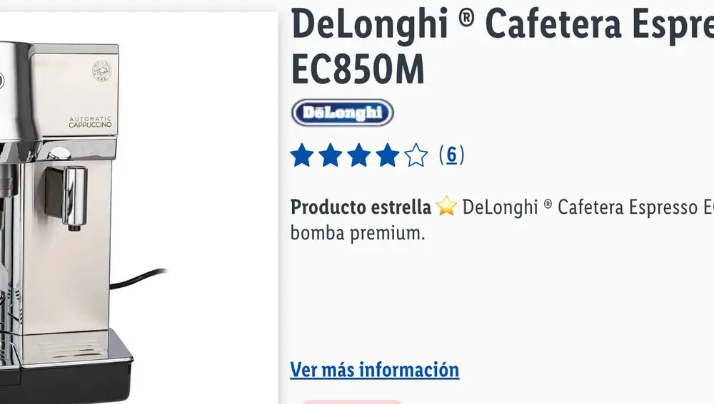 Cafetera Lidl