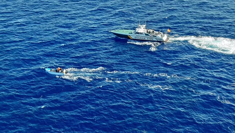 Ascienden a 128 los migrantes llegados en patera a Baleares este miércoles