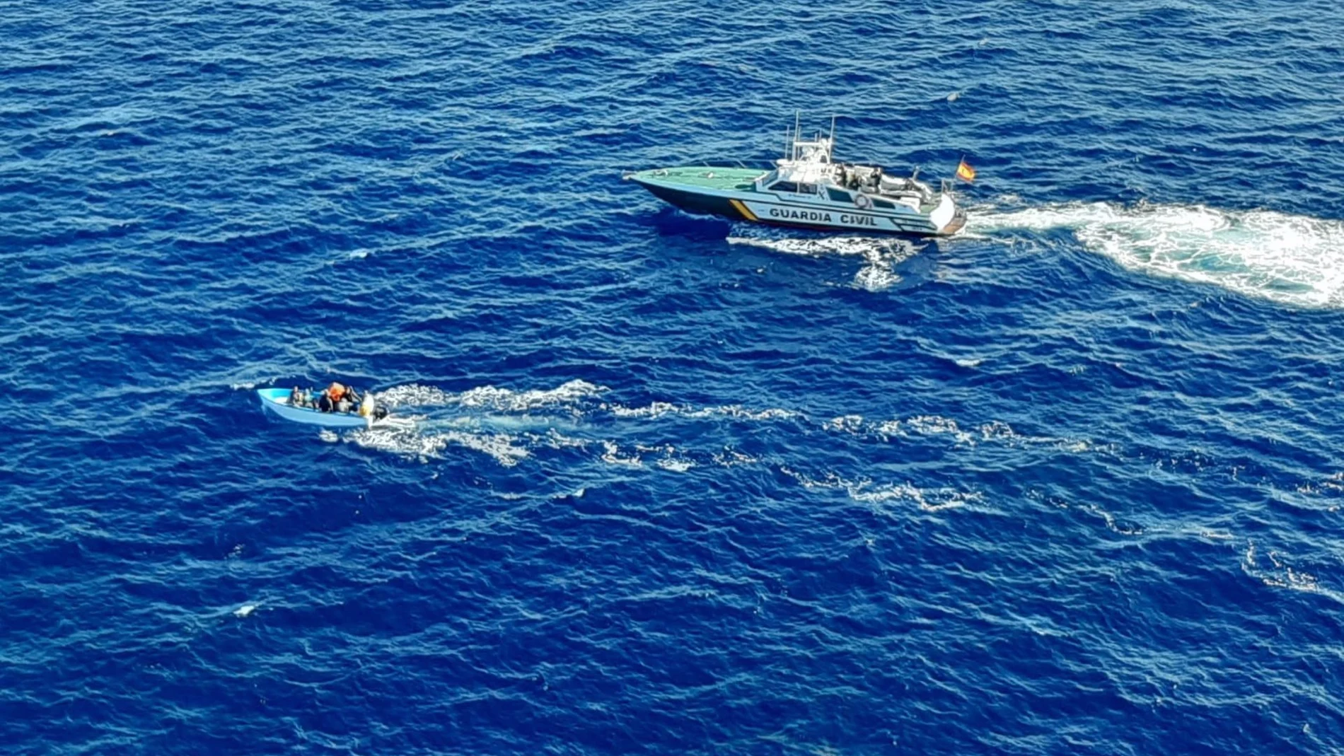 Ascienden a 128 los migrantes llegados en patera a Baleares este miércoles