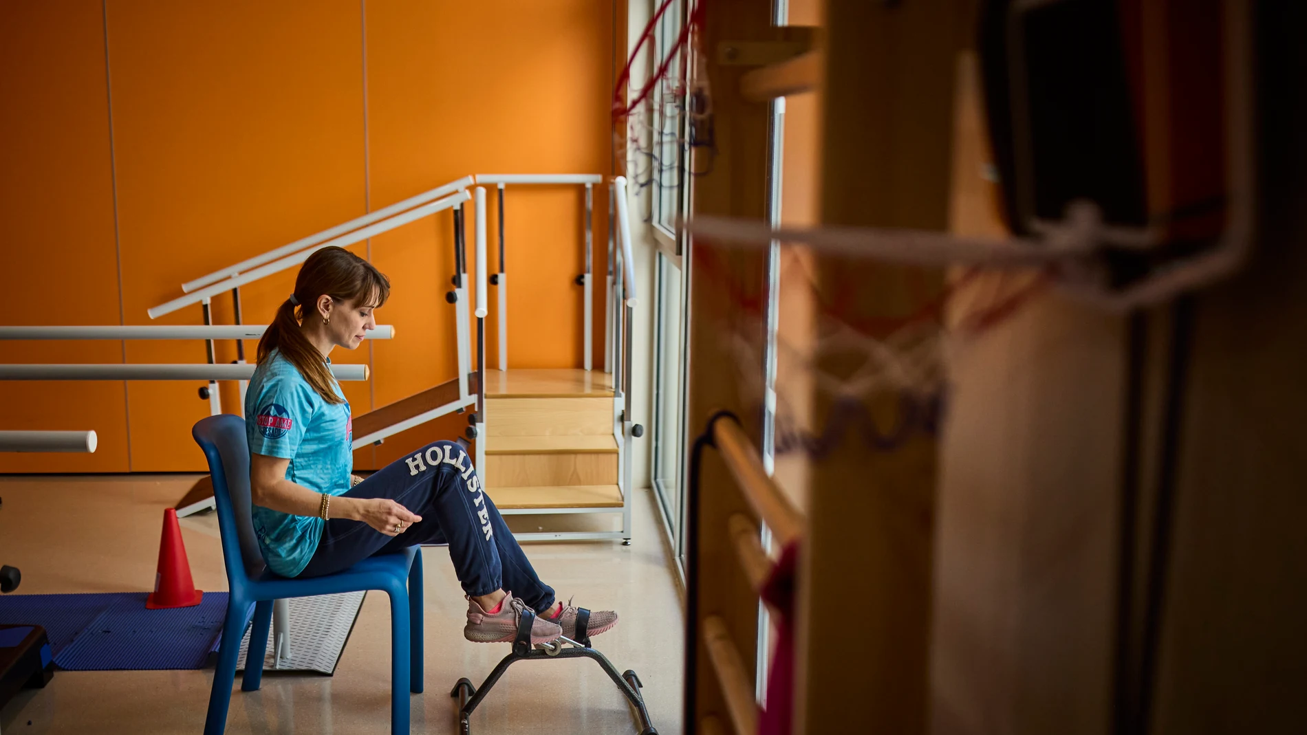 Entrevista a una paciente con trastorno de conducta alimentaria, en el centro asistencial sanitario y sociosanitario San Juan de Dios de Ciempozuelos dedicado a la atención integral a la salud mental © Alberto R. Roldán / Diario La Razón. 27 11 2024