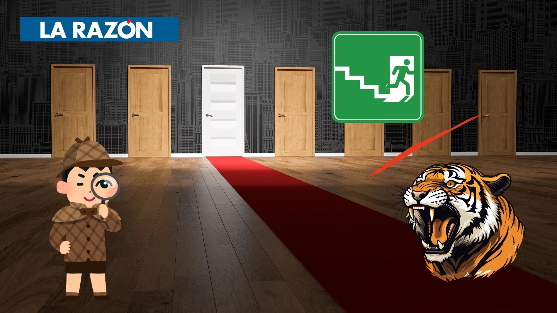 Solo lo más inteligentes sobrevivirían: escoge una puerta y enfréntate a la 'paradoja de Mounty Hall'