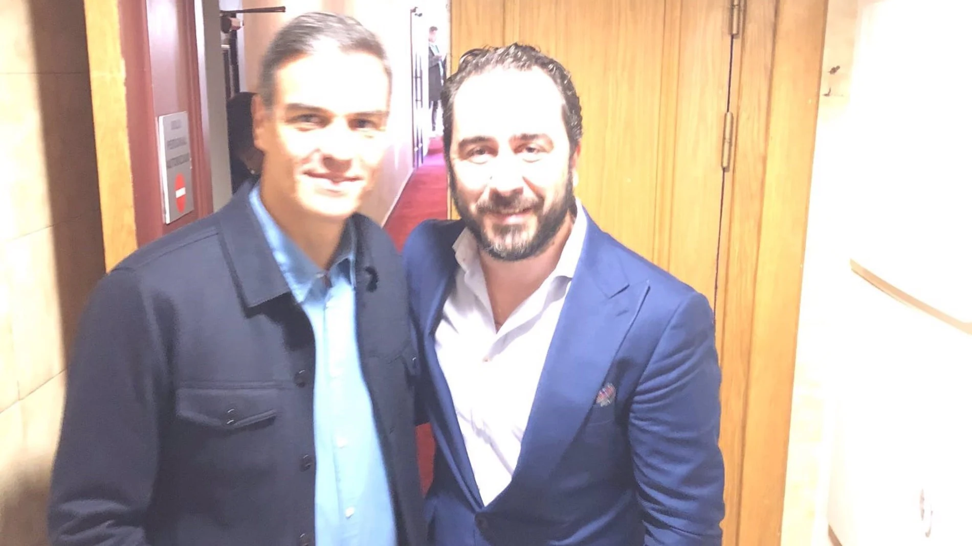 Koldo García grabó un breve vídeo de la foto de Pedro Sánchez y Víctor de Aldama