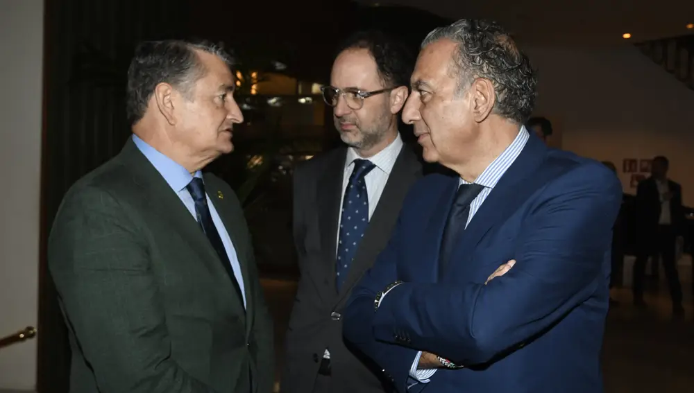 Antonio Sanz, José Lugo y Manuel Torres
