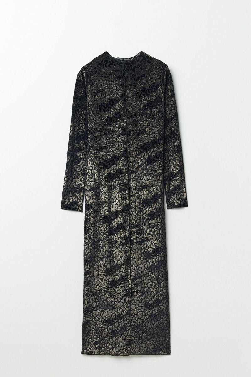 Vestido tul lurex