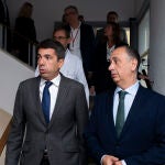 Carlos Mazón visita el Centro de Información y Coordinación de Urgencias (CICU) de Castellón