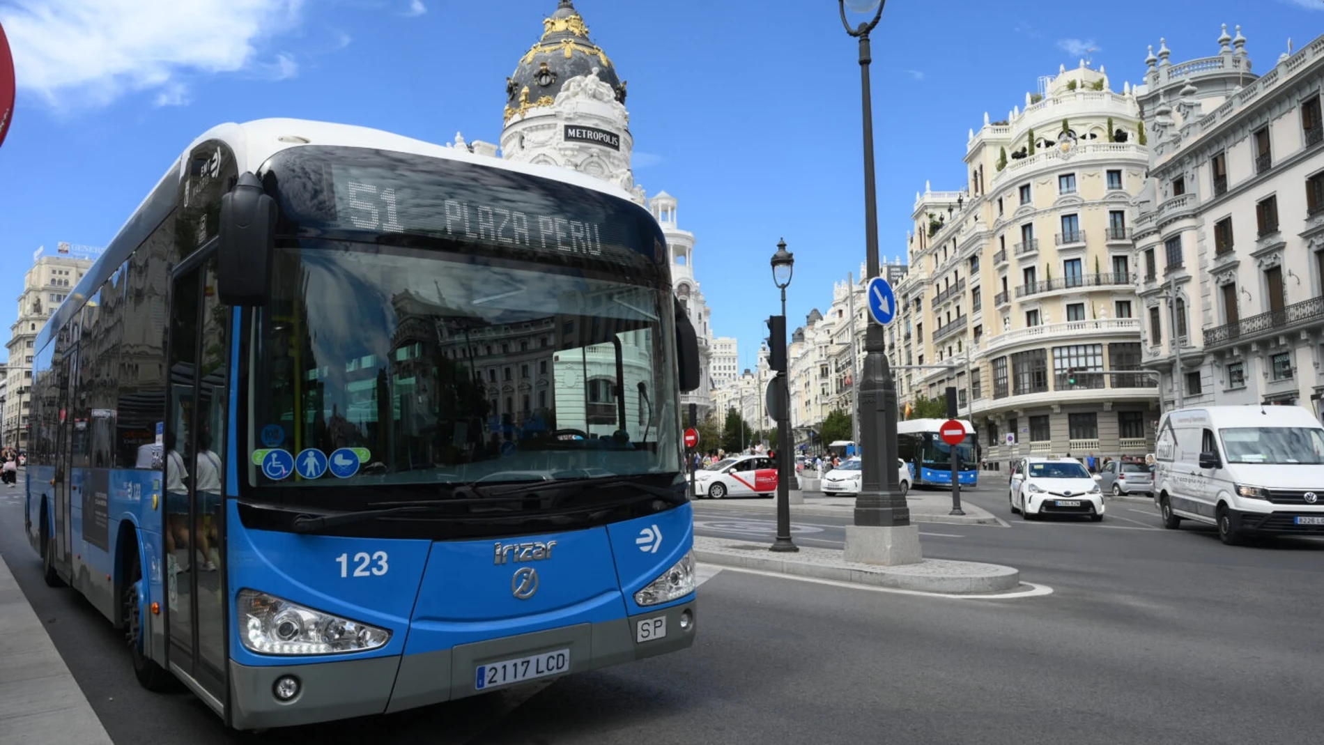Autobús de la EMT de Madrid