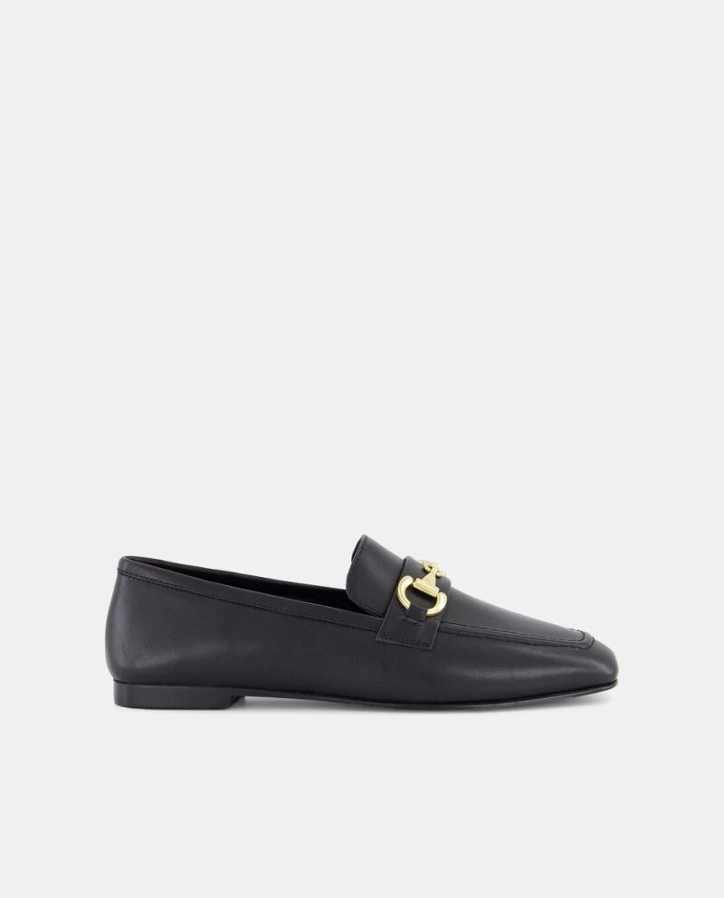 Mocasines planos.