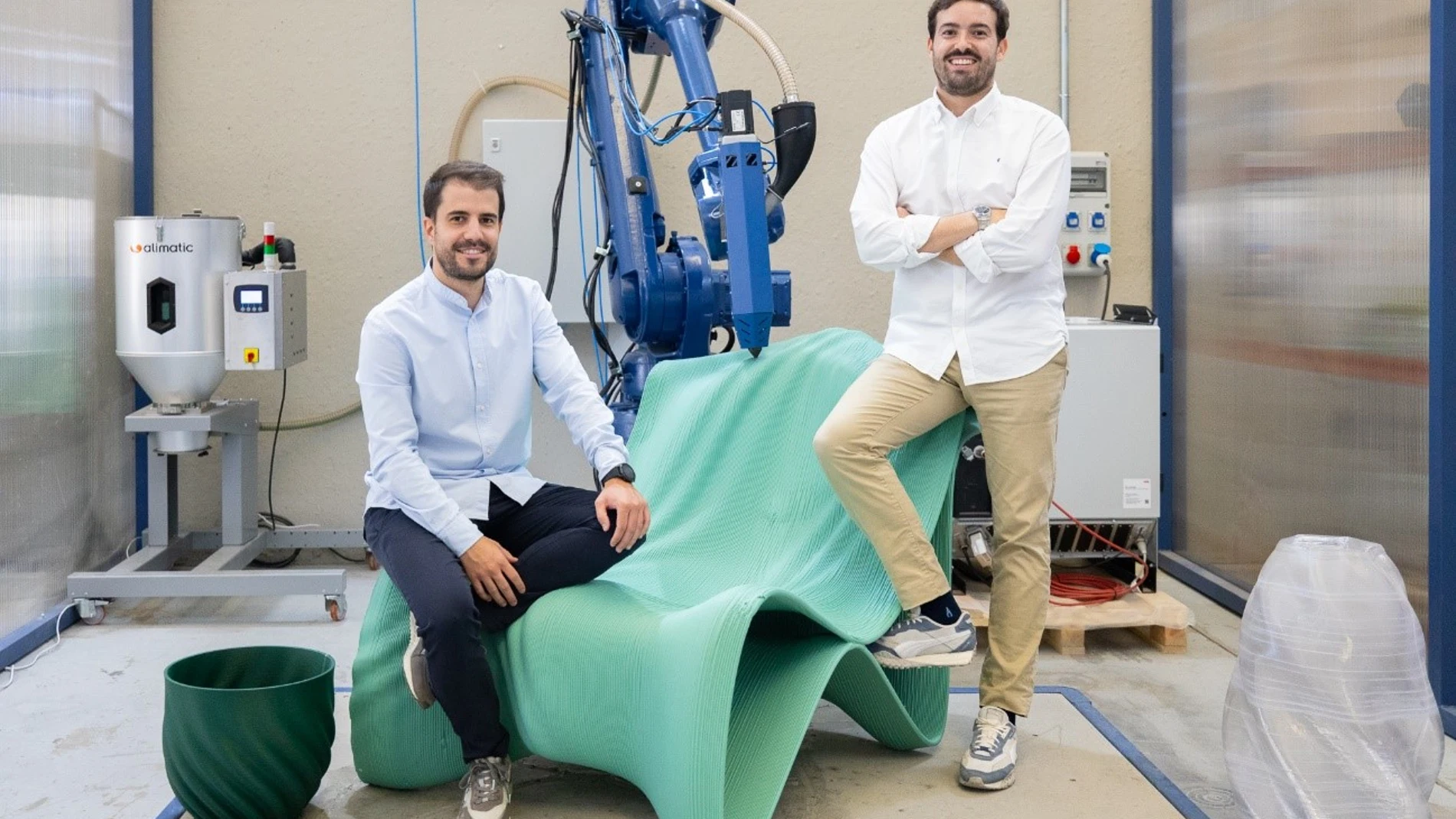 La impresión 3D de gran formato y reciclado Ziknes cierra una ronda de un millón
