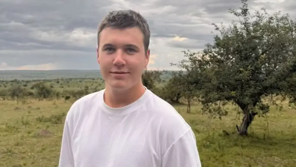 El príncipe Christian de Dinamarca en su voluntariado en África