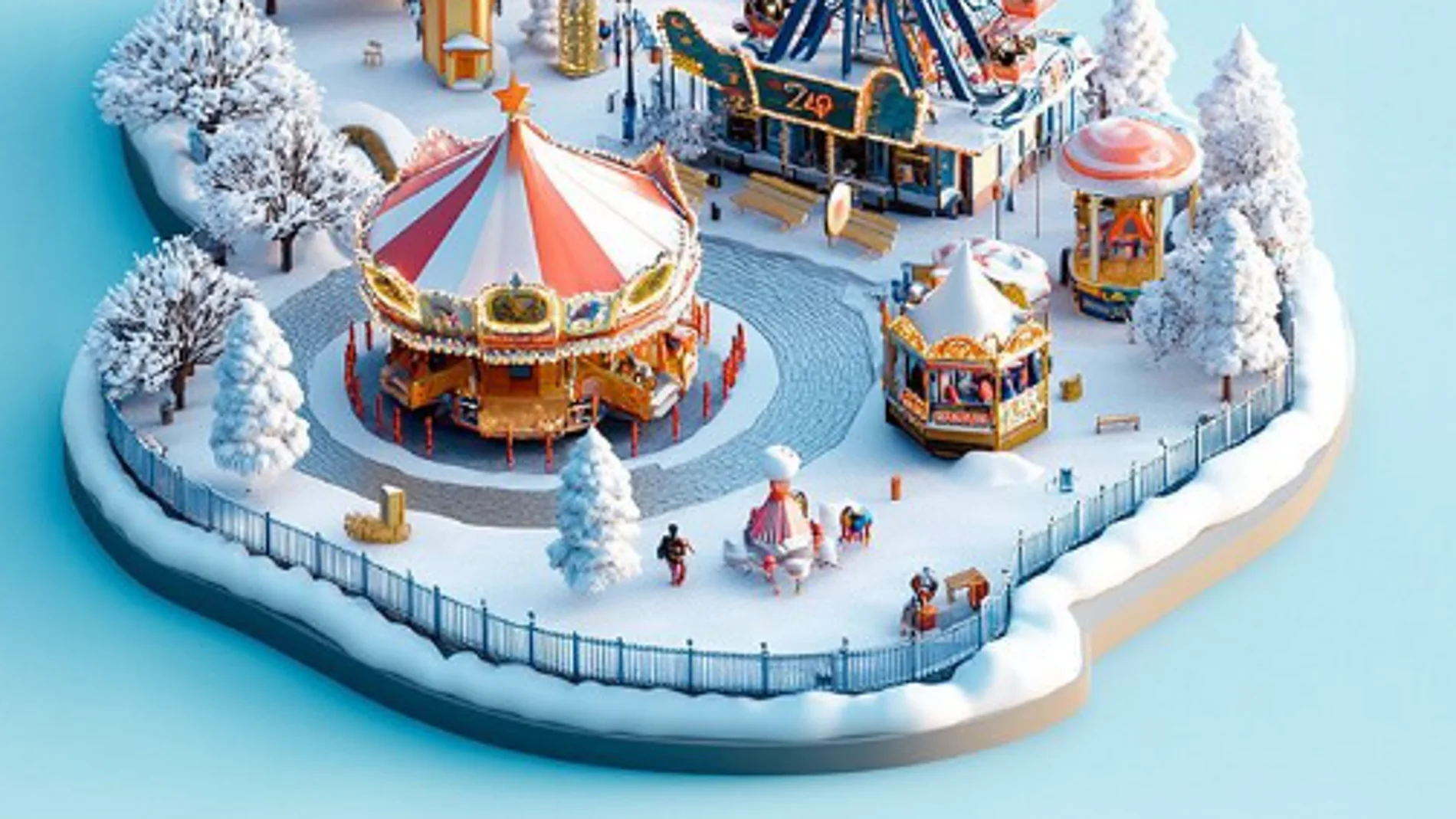 La ciudad de la Navidad 'Navimagic' en Getafe