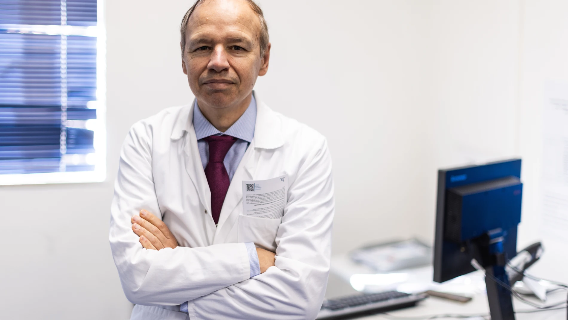 Manuel Martínez Sellés, presidente en funciones del colegio de médicos de Madrid @Gonzalo Pérez Mata