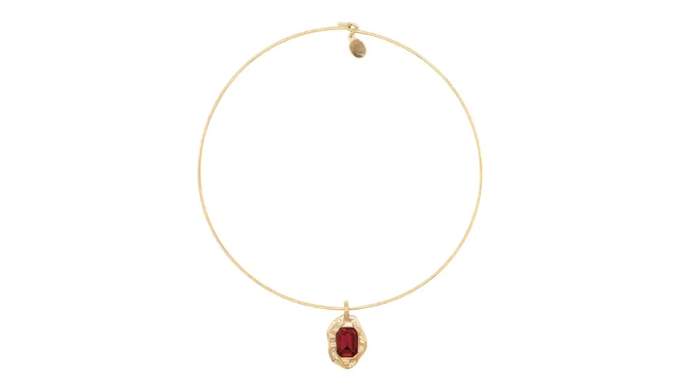 Collar cala scarlet