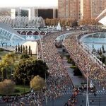  Salida de maratón Valencia Trinidad Alfonso EDP. 