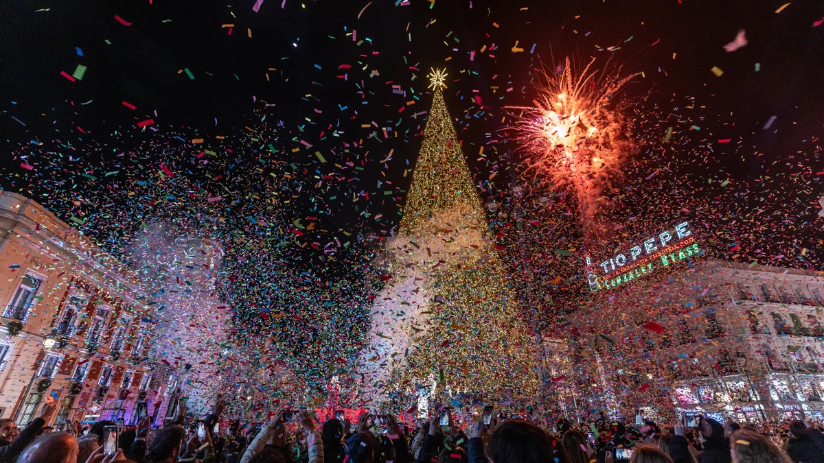 Encendido de las luces de navidad en la puerta del sol
@Gonzalo Pérez Mata