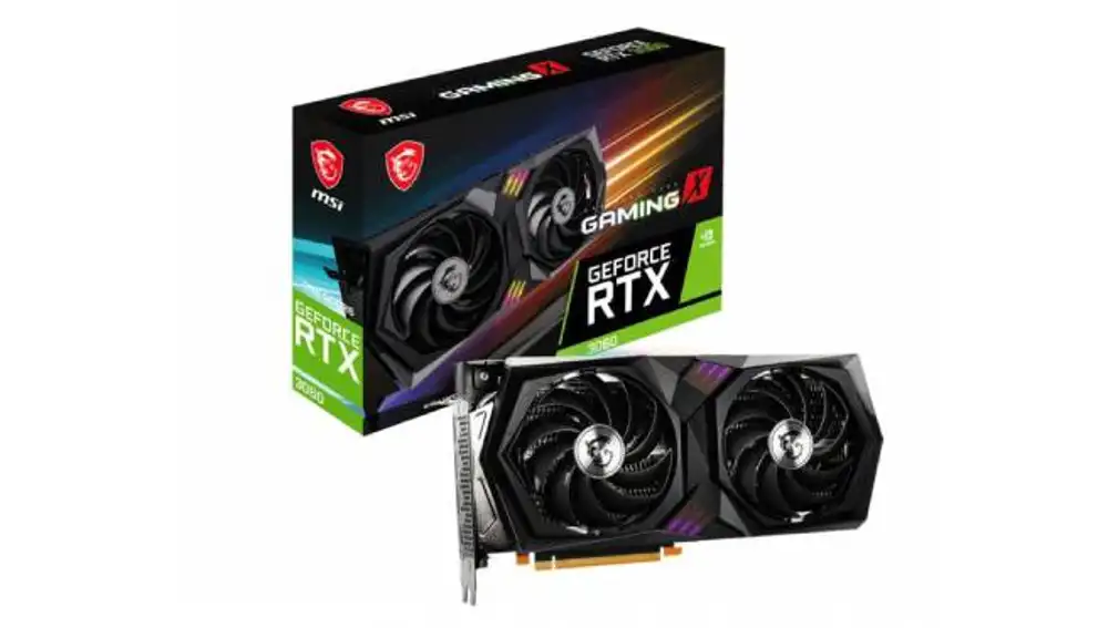 MSI GeForce RTX 3060 Gaming X 12 GB.