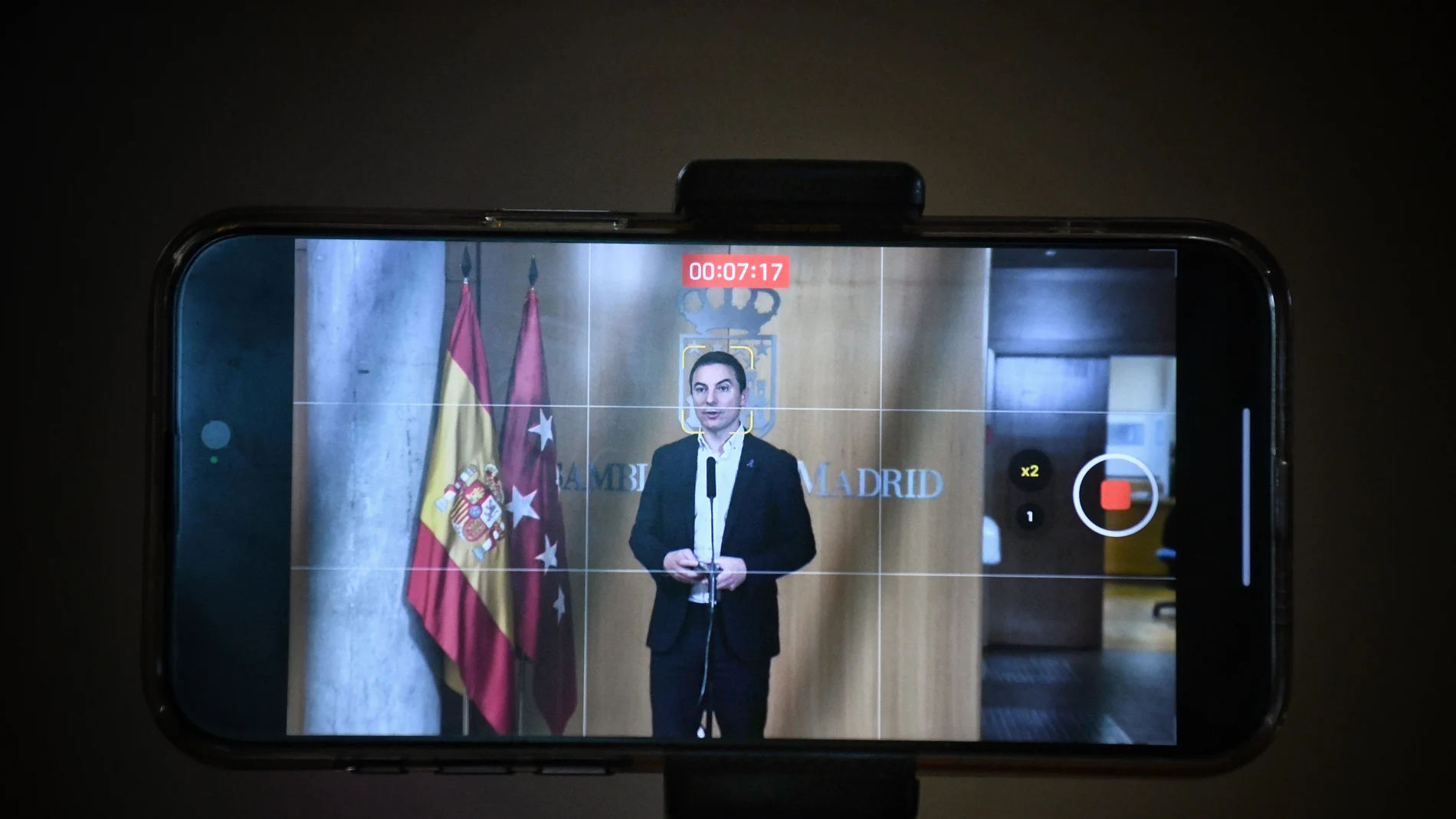 El portavoz del PSOE en la Asamblea, Juan Lobato.