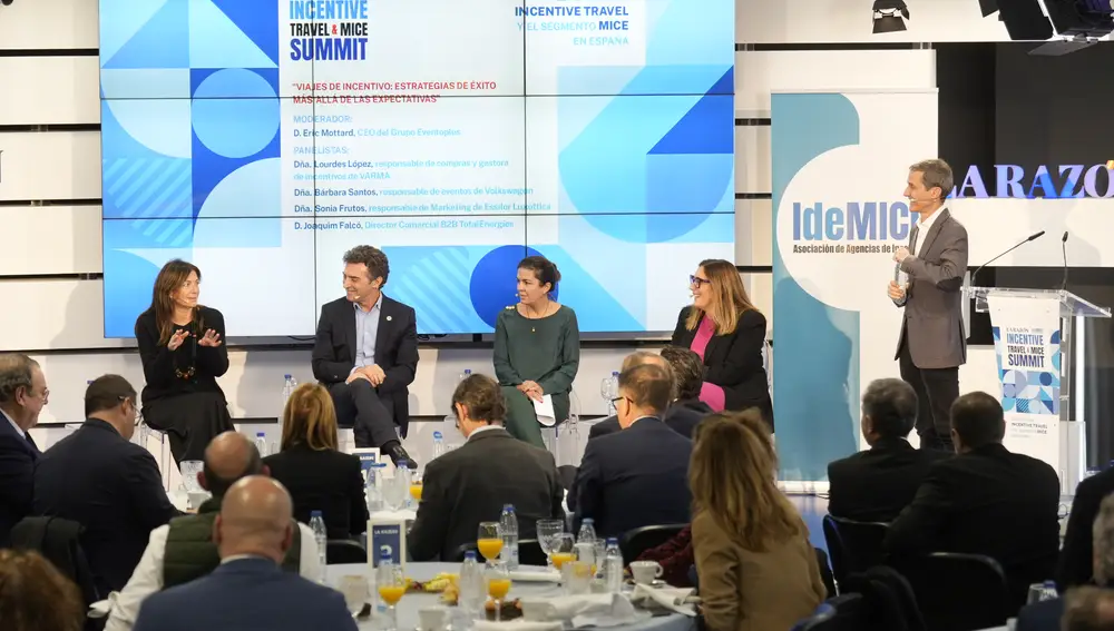 Mesa redonda 2 Foro I de MICE Incentive Travel & Mice Summit