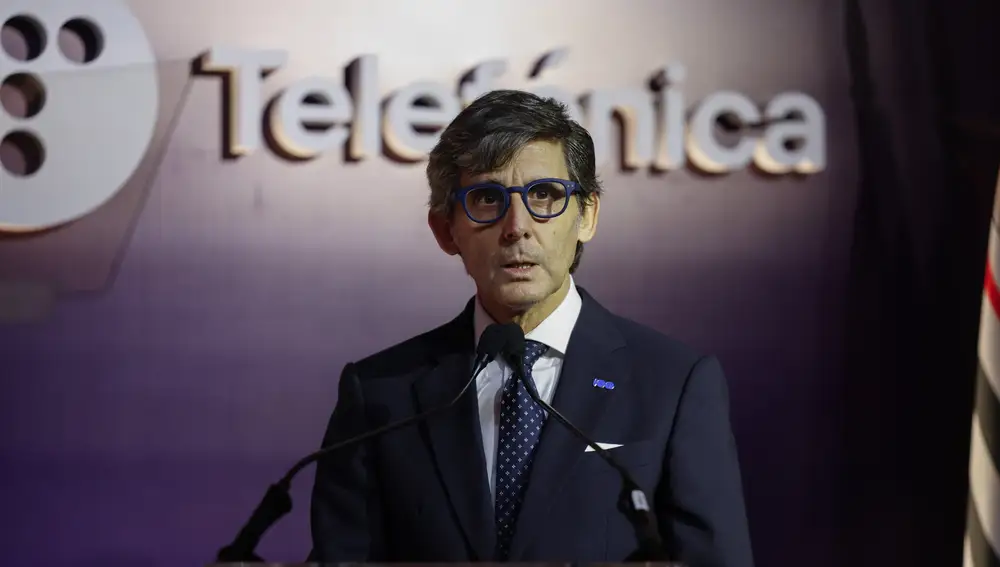 El Presidente de Telefónica, el español José Maria Álvarez-Pallete.