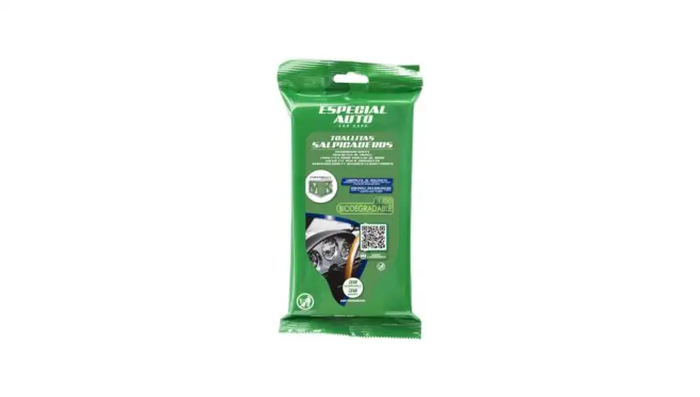 Las toallitas Motorkit para salpicaderos