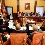 Votación en el Pleno del Ayuntamiento de León