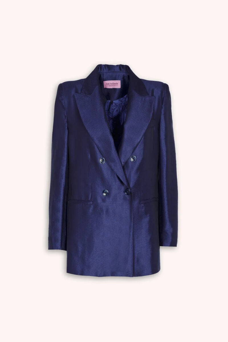 Americana azul, de Juan Avellaneda por See Iou (149 euros)