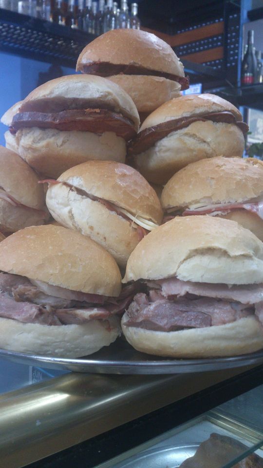 Pinchos de chosco en El Cándano.