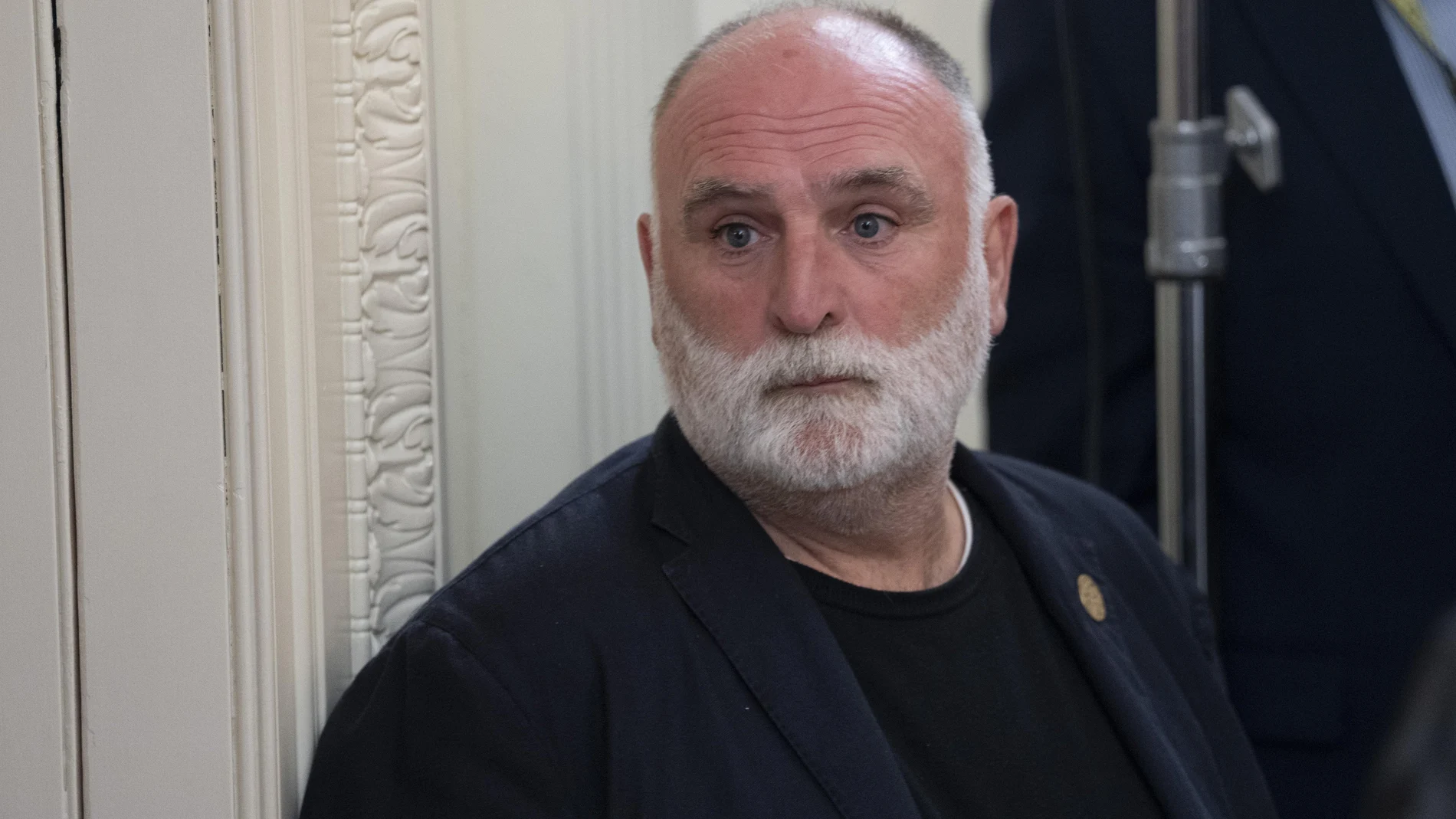 Chef Jose Andres attends a National Arts and Humanities Reception at the White House in Washington, DC, USA, 21 October 2024.