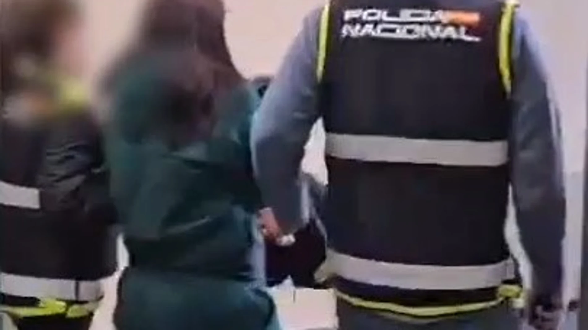 Momento de la detención