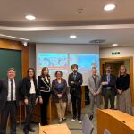 Carlos Crespo, Cristina García, Celia García, Almudena Quintana, Jordi Cohen, Juan Carlos Valenzuela, Mario García y Vanesa Roig
