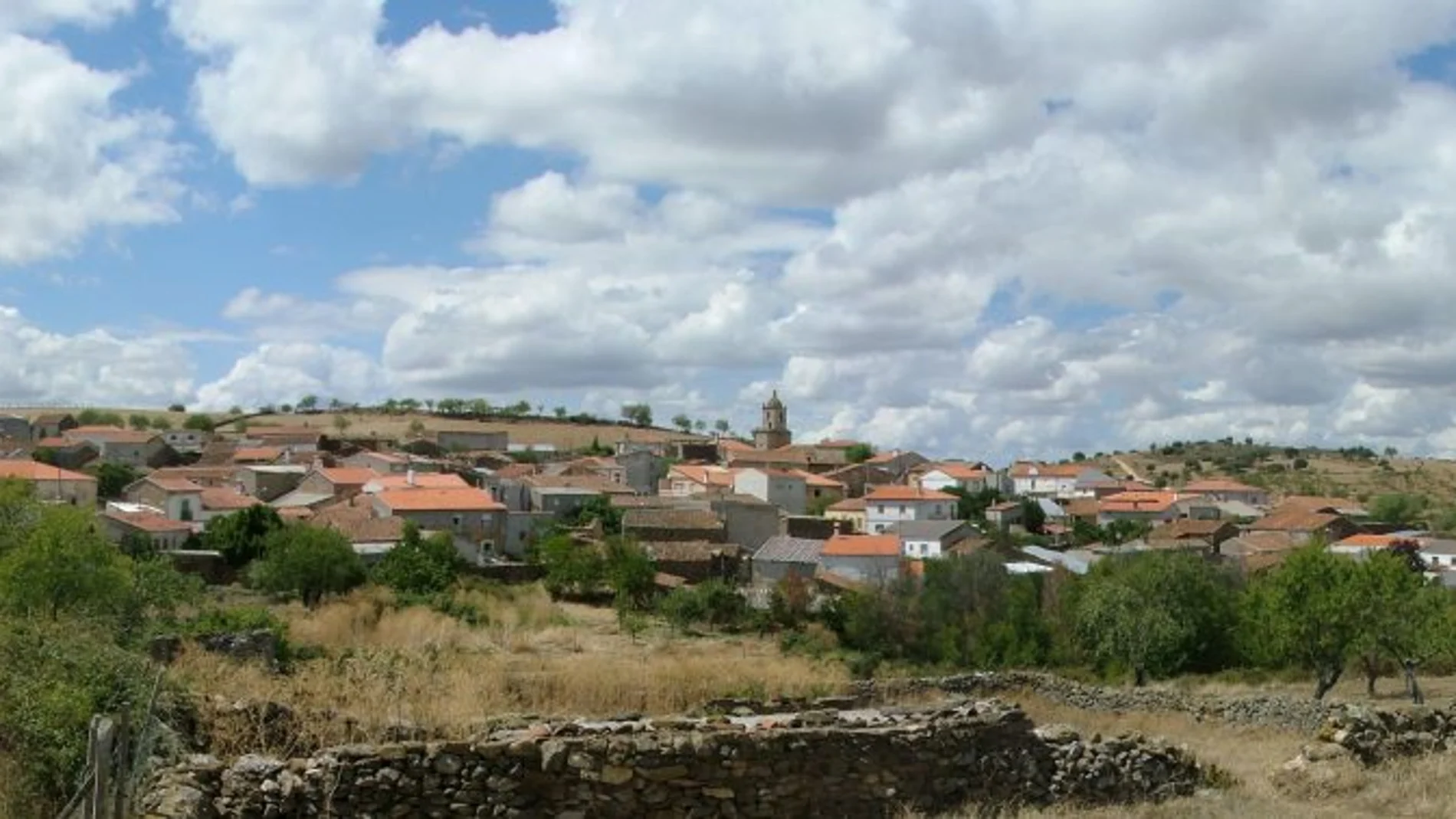 Panorámica de Puerto Seco, en la provincia de Salamanca