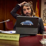 El exCEO de Globalia, Javier Hidalgo, comparece en la comisión del caso Koldo - PSOE en el Senado. © Alberto R