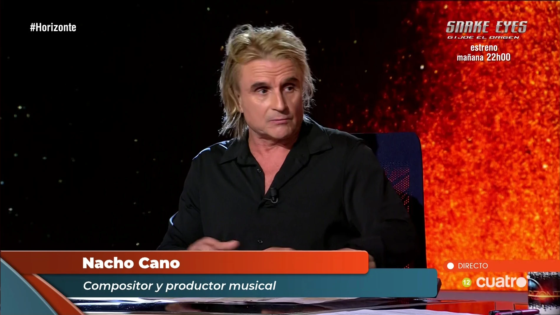 "Van a por ti": Nacho Cano defiende a Iker Jiménez y arremete contra el Gobierno en "Horizonte"
