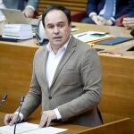 El secretario general del PPCV y síndic 'popular' en Les Corts, Juanfran Pérez Llorca, en imagen de archivo