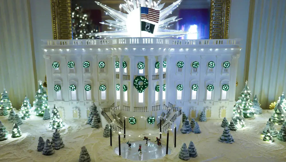 La Casa Blanca de jengibre