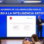 Madrid y Telefónica firman un protocolo para impulsar la Inteligencia Artificial en la administración