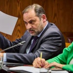 El exministro y ex secretario de Organización del PSOE José Luis Ábalos comparece ante la comisión de investigación del caso Koldo del Senado. 