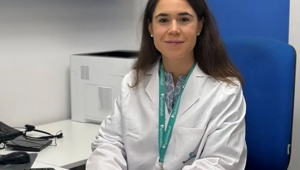 Carlota Pérez Sánchez, nutricionista del Hospital Quirónsalud Toledo y del Hospital de Día Quirónsalud Talavera