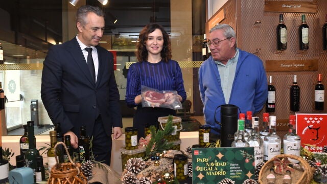Ayuso presenta la campaña de promoción ‘Para Navidad Regala Madrid’