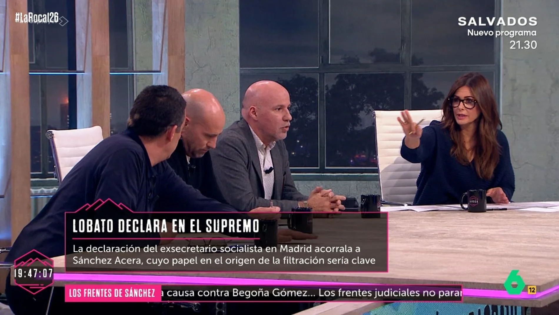 Antonio Naranjo desafiante obliga a Nuria Roca a actuar