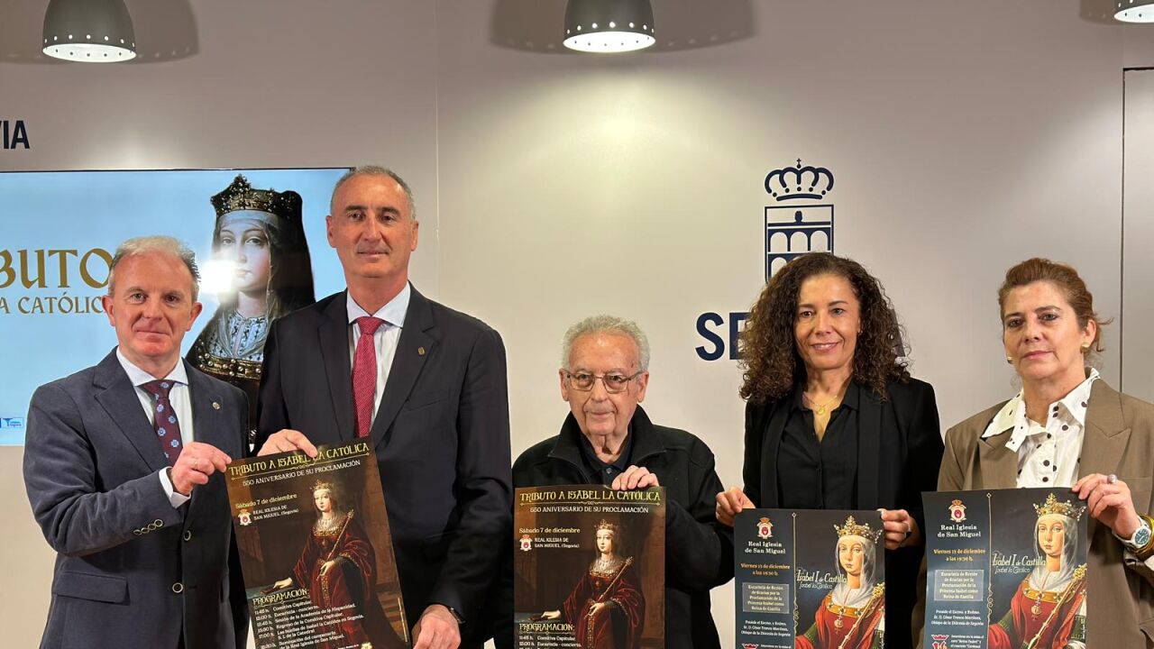 Así será el homenaje de Segovia a Isabel la Católica en el 550 ...