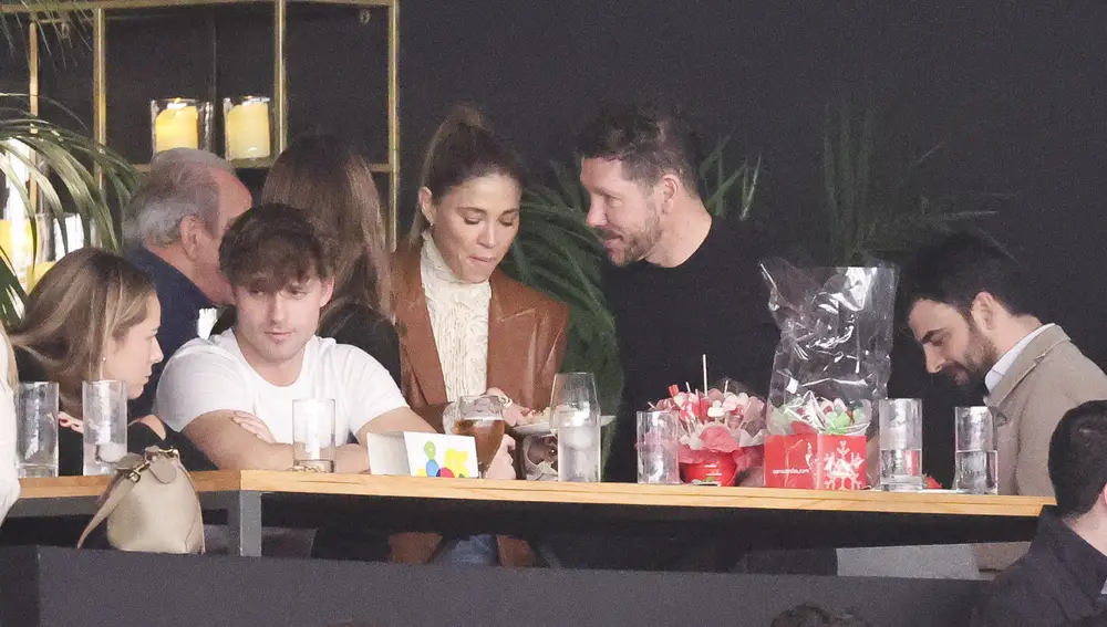 Carla Pereyra y Simeone.