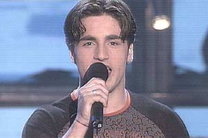 David Bustamante en "Operación triunfo 1"