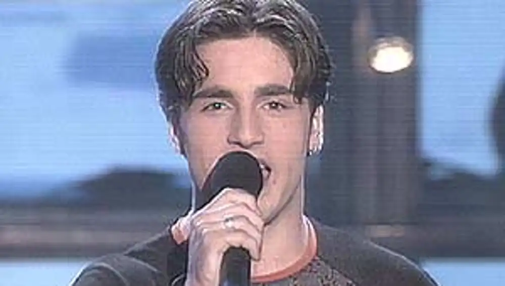 David Bustamante en "Operación triunfo 1"