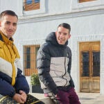 Dani (izq.) y Rubén (dcha.) han encontrado trabajo con esta iniciativa