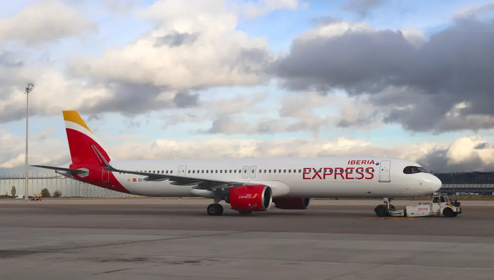 Avión de Iberia Express.