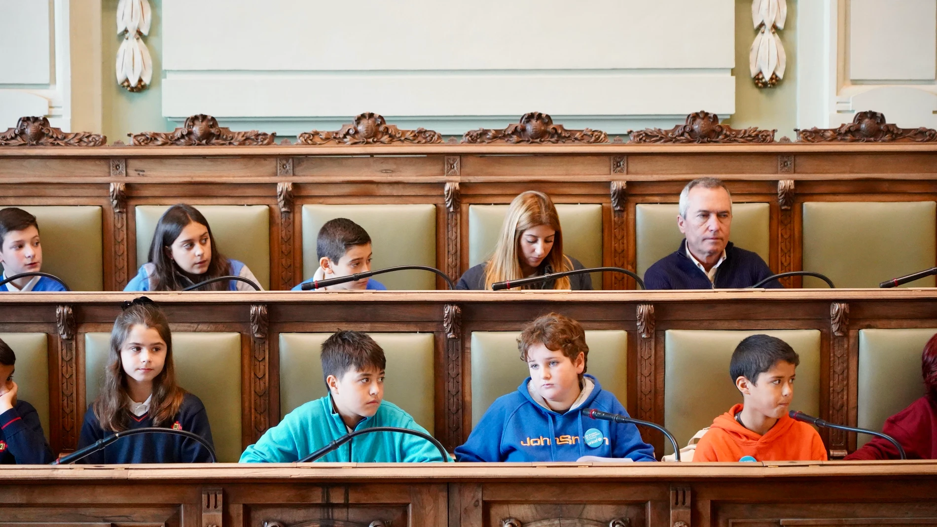 Pleno de la Infancia en el Ayuntamiento de Valladolid
