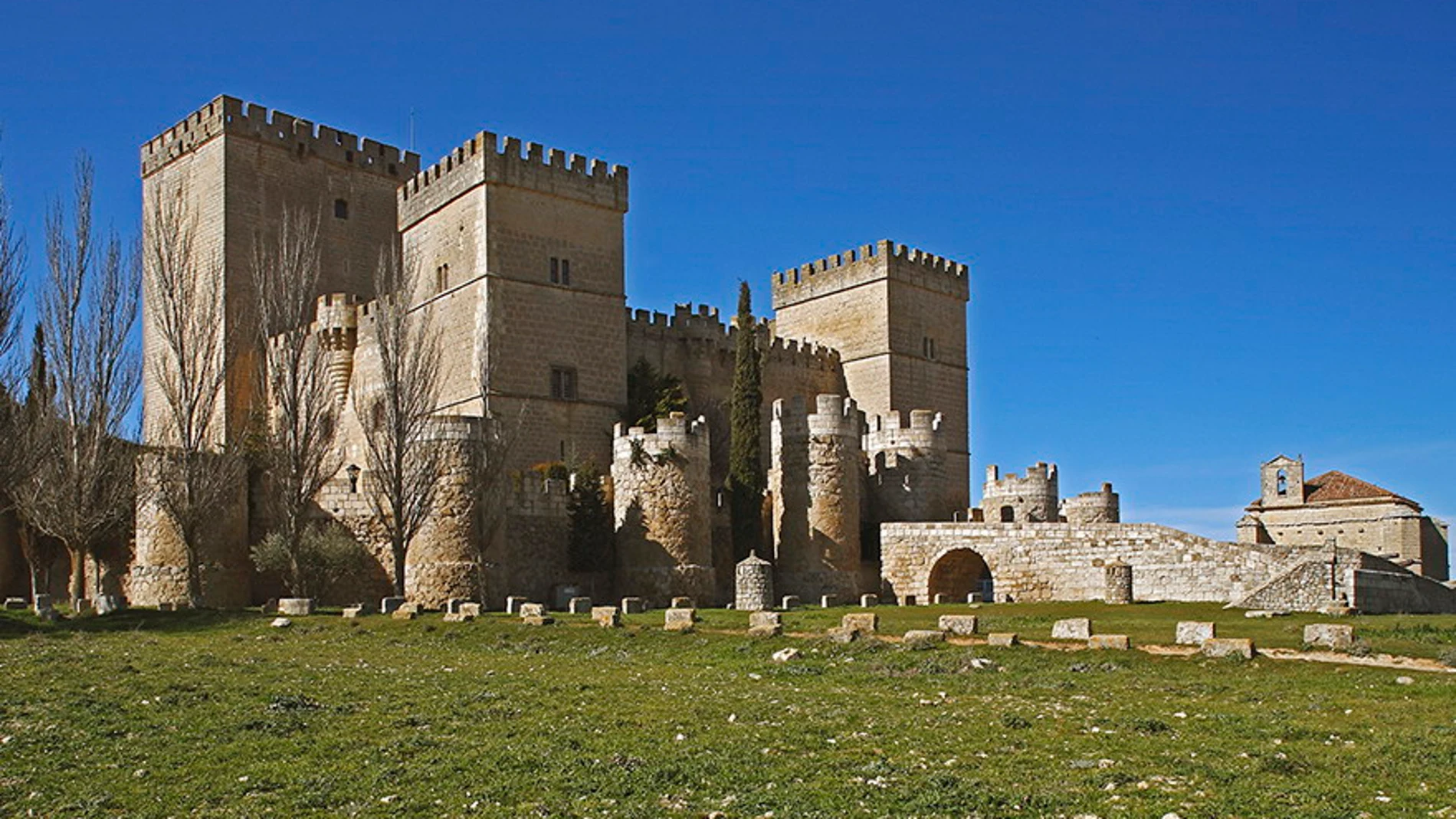 Castillo de la localidad palentina de Ampudia