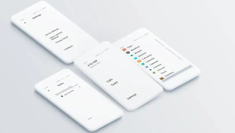 Indistract Minimalist Launcher.