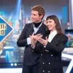 Eddie Redmayne y Úrsula Corberó en 'El Hormiguero'
