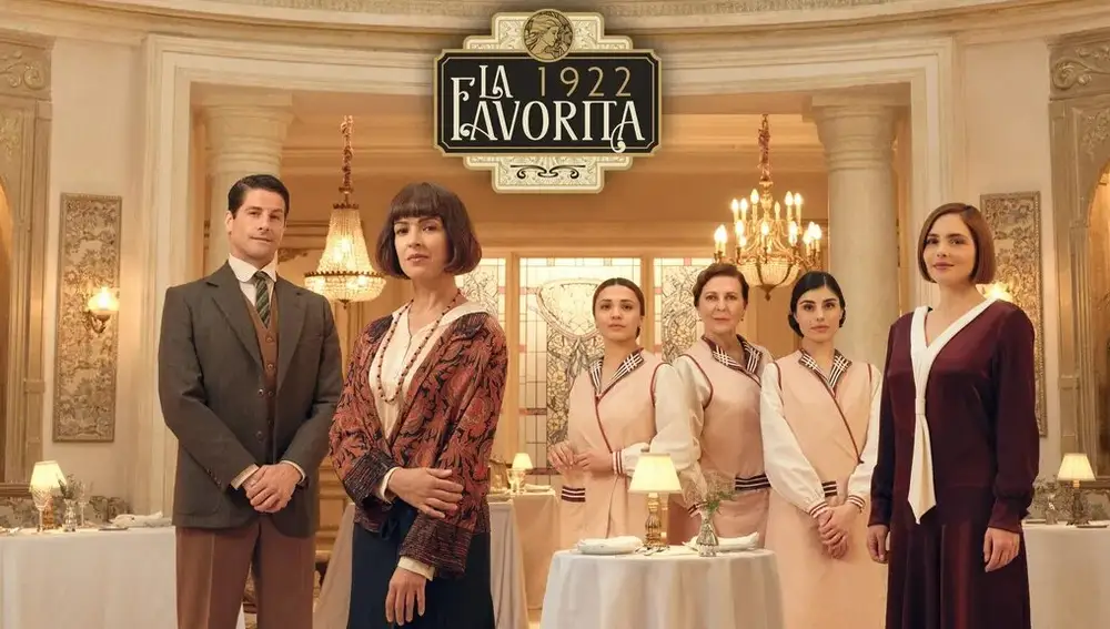 Imagen promocional de la serie "La Favorita 1922"